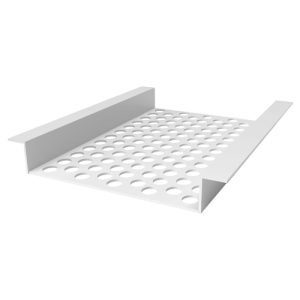 Hat Shaped Continuous Soffit Vent